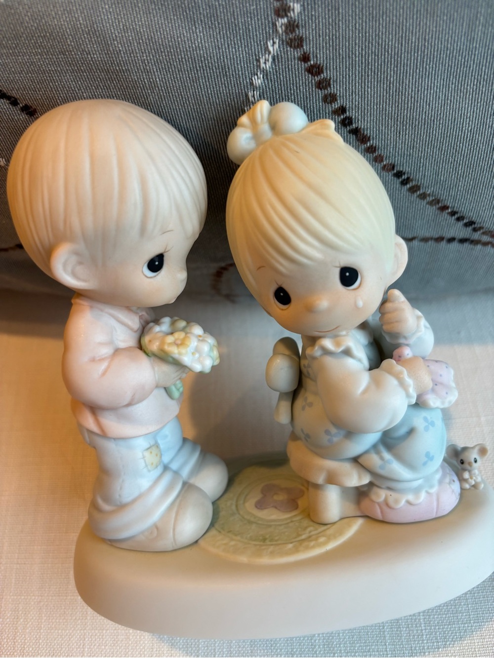 Precious moments “ my love blooms for you”